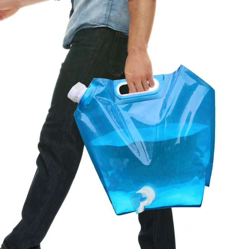 Camping Water Bag With Faucet  - đánh giá và giá Water Bag Collapsible