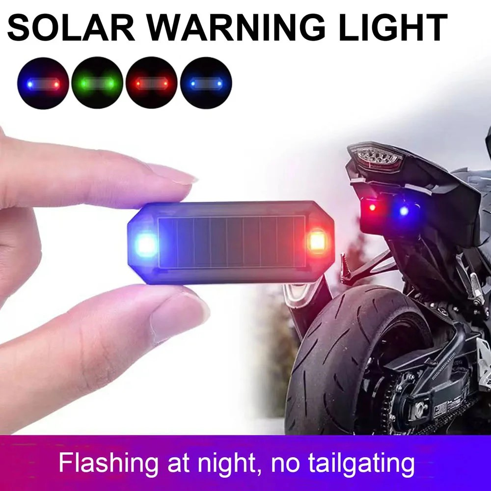 Mini LED Solar Power Car Warni - đánh giá và giá Sos Light Strobe