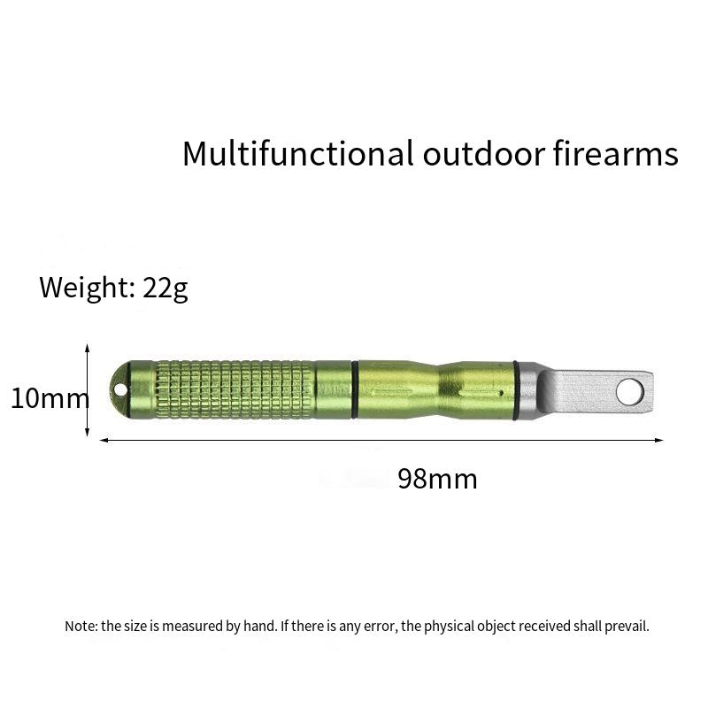 Portable Waterproof Flint Emer - đánh giá và giá Fire Starting Kit