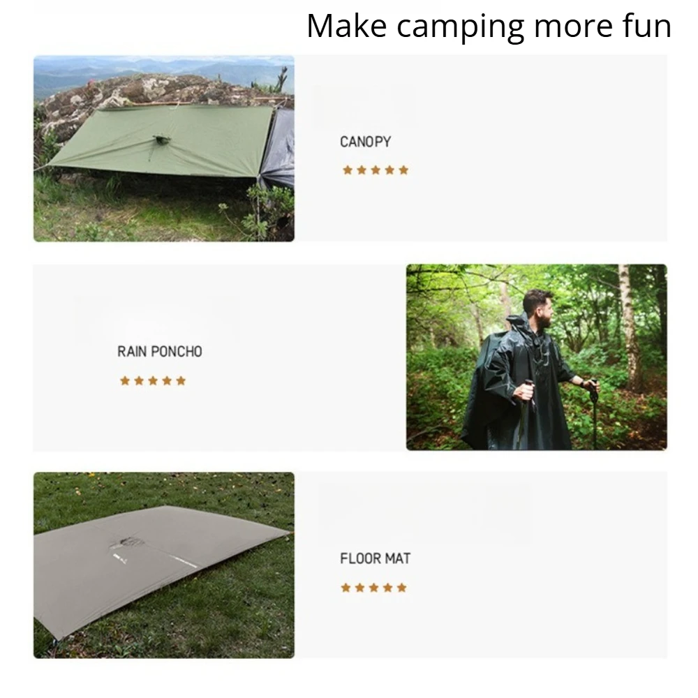 2026 For Camping Hiking 3-in-1 - đánh giá và giá Emergency Poncho Rain