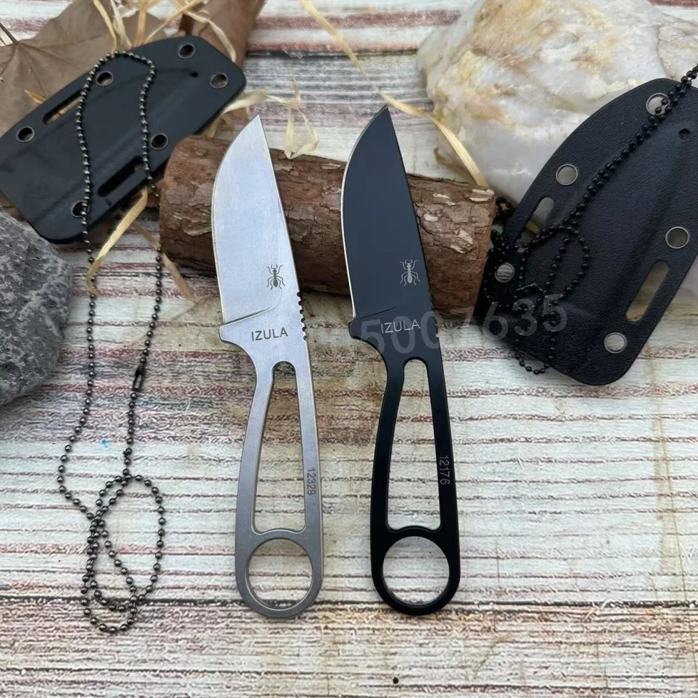 IZULA High-Strength Straight K - đánh giá và giá Bushcraft Knife Fixed