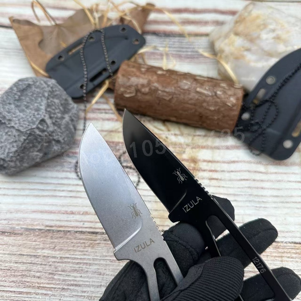 IZULA High-Strength Straight K - đánh giá và giá Bushcraft Knife Fixed