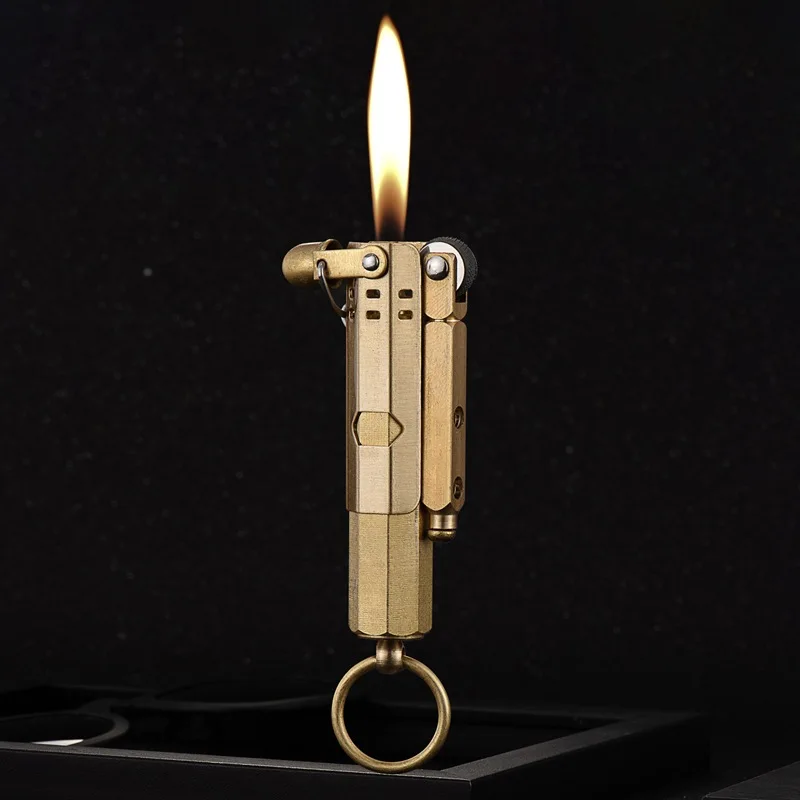 New Novelty Retro Lighter Tren - đánh giá và giá Fire Starting Kit