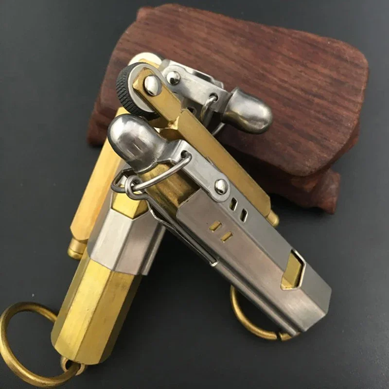 New Novelty Retro Lighter Tren - đánh giá và giá Fire Starting Kit